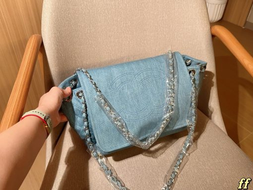 Chanel denim bag - Image 3