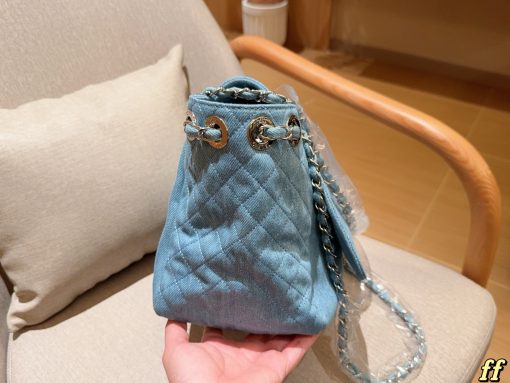 Chanel denim bag - Image 6