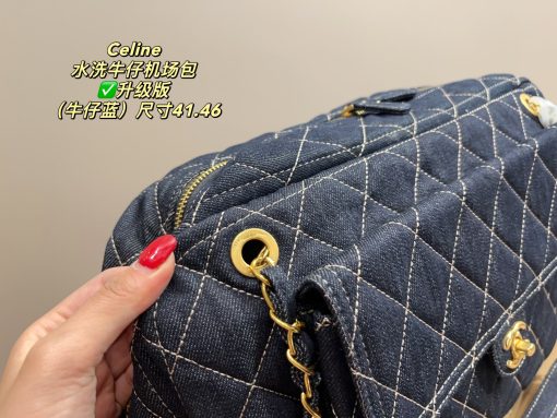 CHANEL denim bag - Image 6